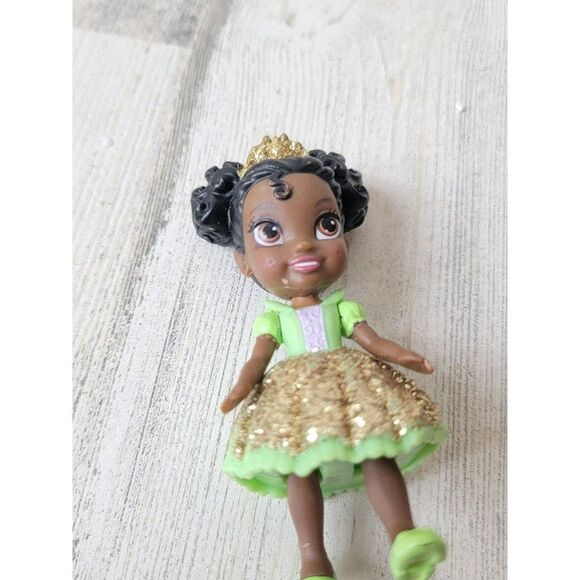 Hasbro princess frog baby toddler Tiana mini doll toy figure Disney - Picture 2 of 5